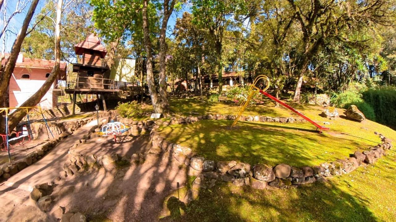 Apto No Centro De Gramado Com Piscina Termica Zewnętrze zdjęcie