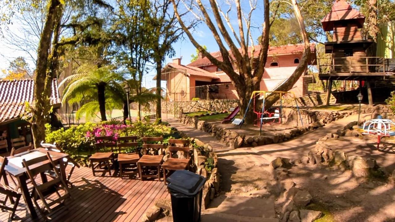 Apto No Centro De Gramado Com Piscina Termica Zewnętrze zdjęcie