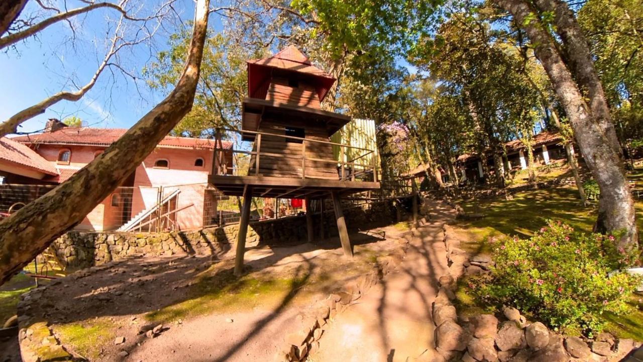 Apto No Centro De Gramado Com Piscina Termica Zewnętrze zdjęcie